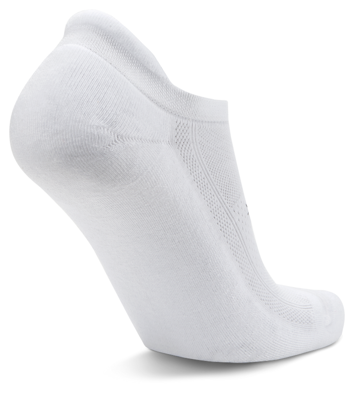 Hidden Comfort No Show Running Socks, White