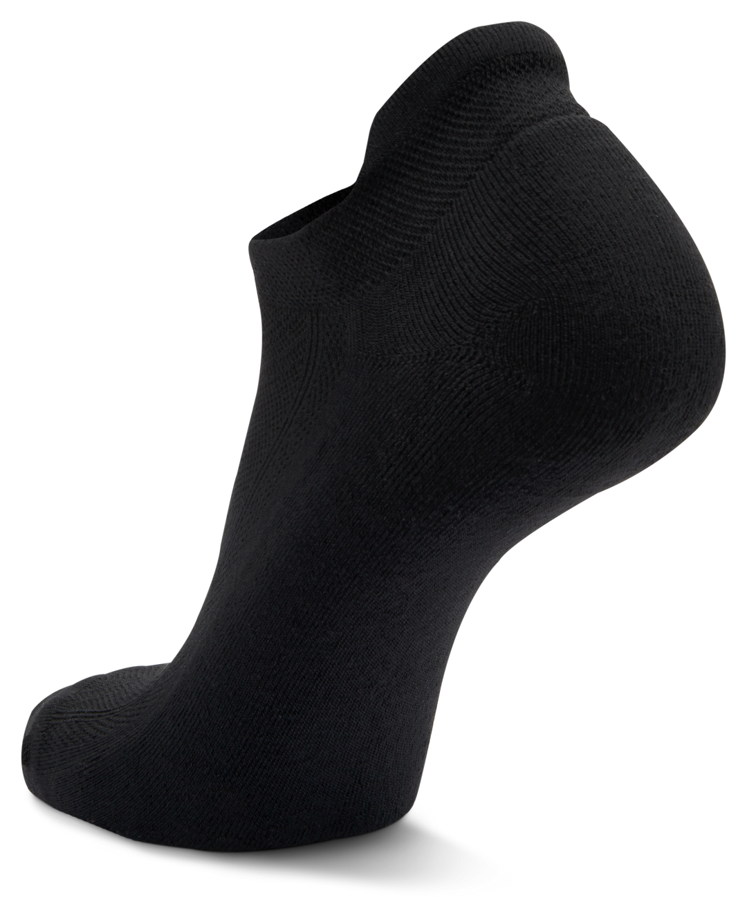 Hidden Comfort No Show Running Socks, Black