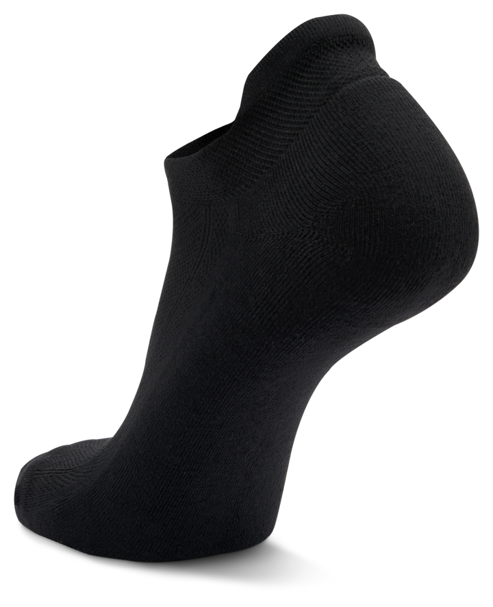 Hidden Comfort No Show Running Socks, Black