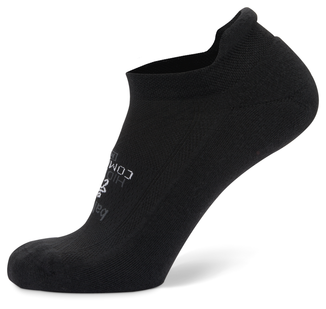 Hidden Comfort No Show Running Socks, Black