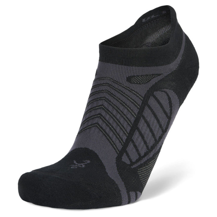 Ultralight No Show Running Socks, Black
