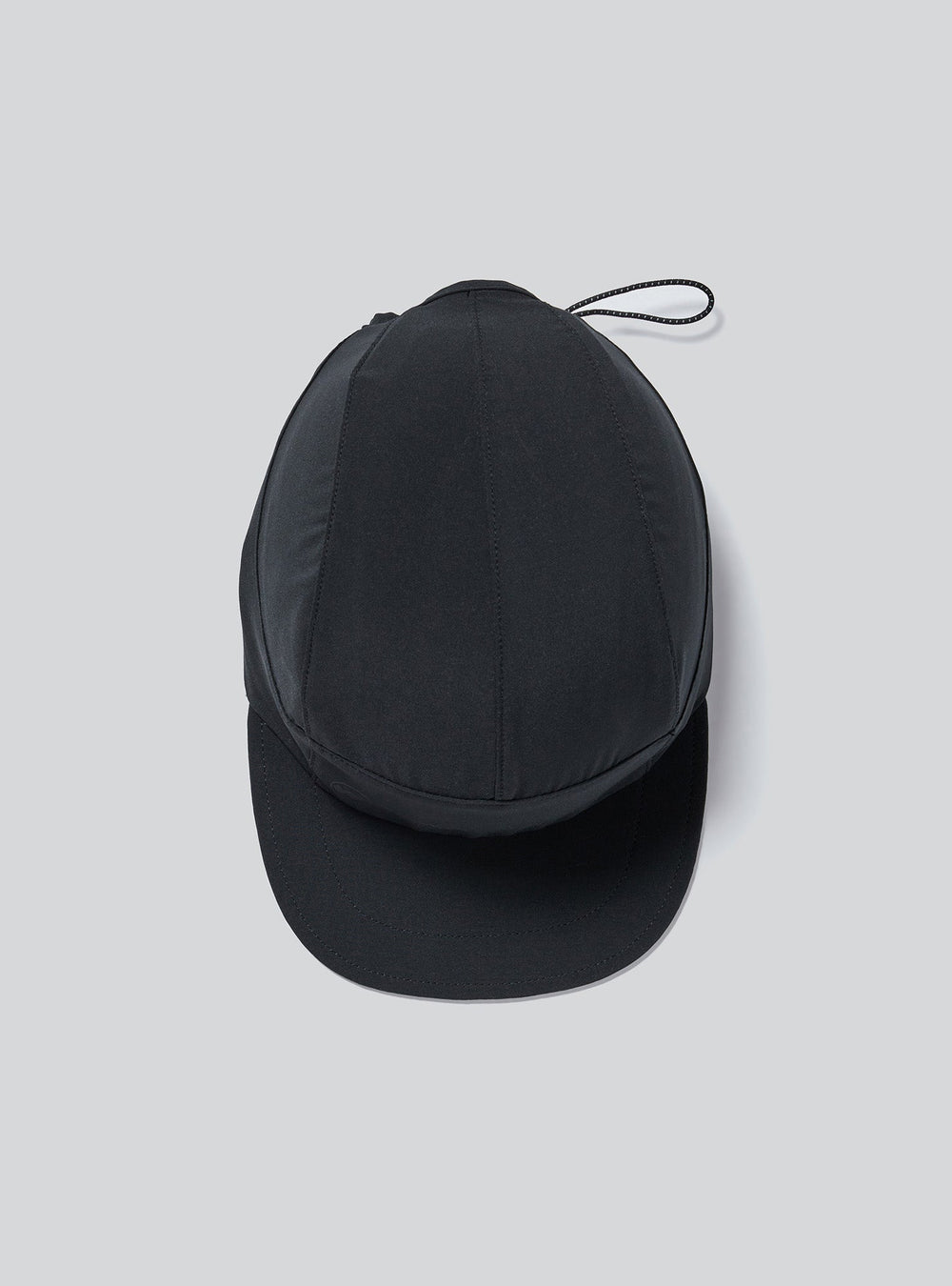 Top view of Janji AFO Hyperlight running cap in Midnight colorway