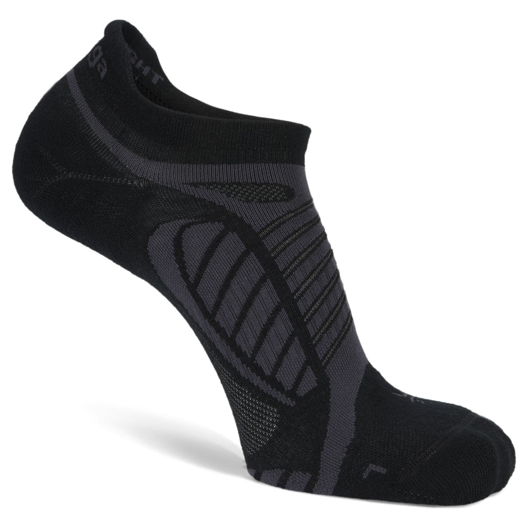 Ultralight No Show Running Socks, Black
