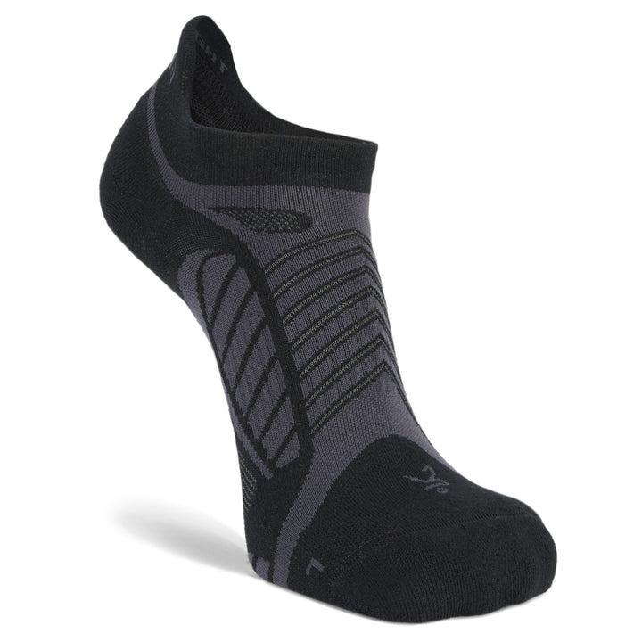 Ultralight No Show Running Socks, Black