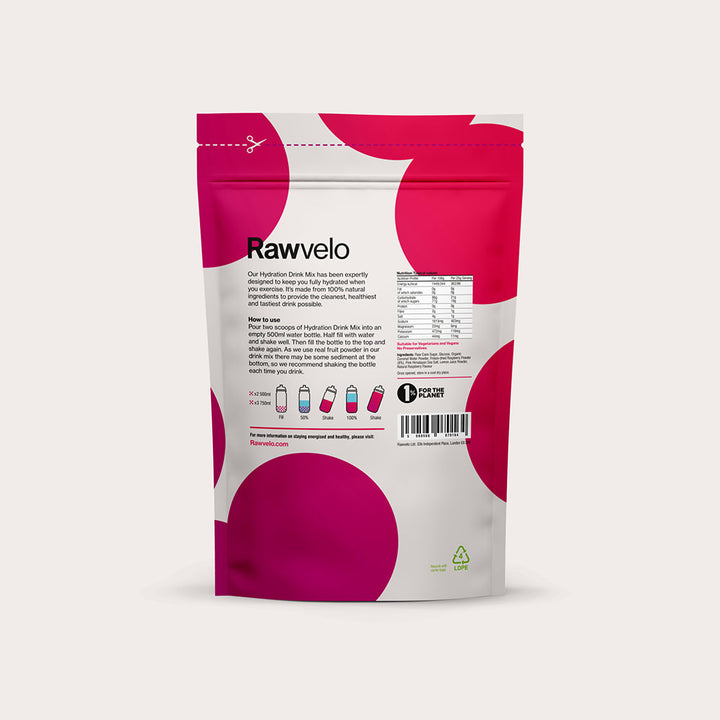 Raspberry Hydration Drink Mix - 400g Pouch