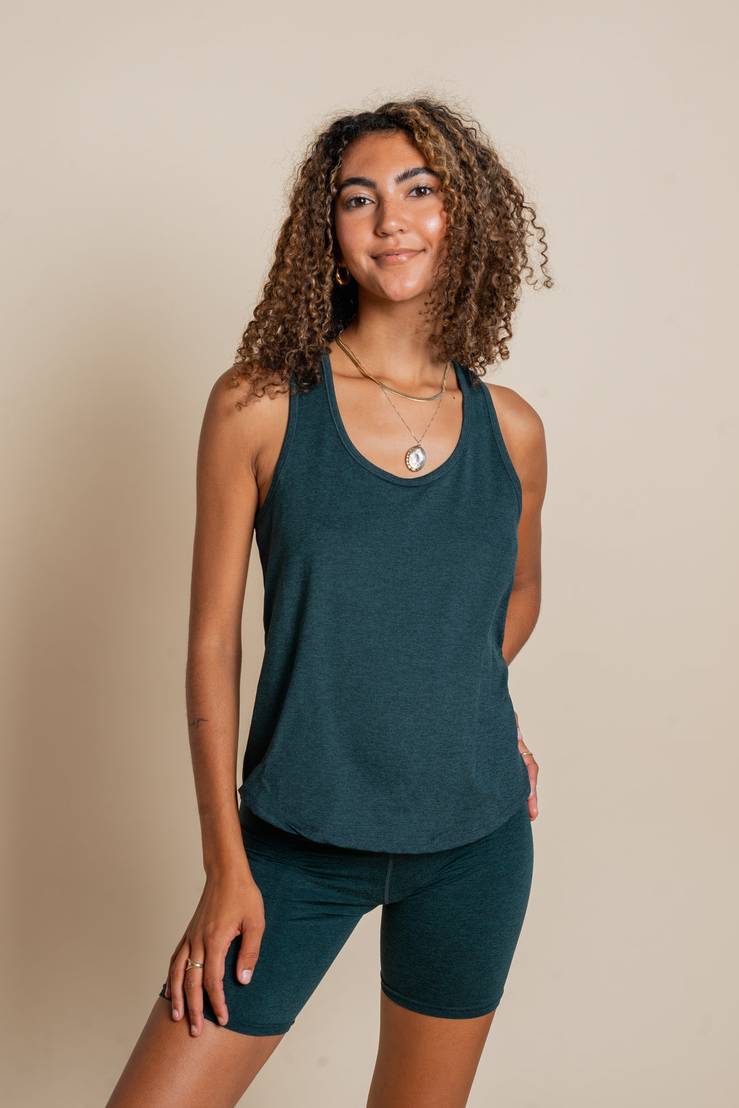 Loose Fit Tank Top, Front Cropped