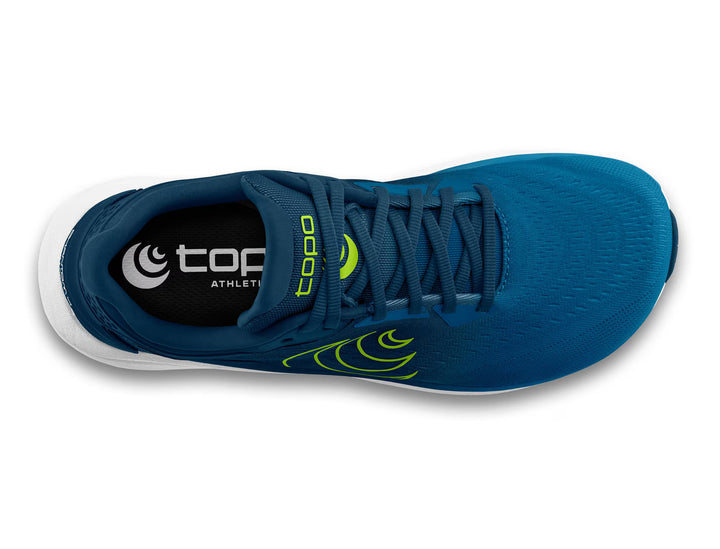 Topo Athletic Men's Phantom 4, Blue/Lime