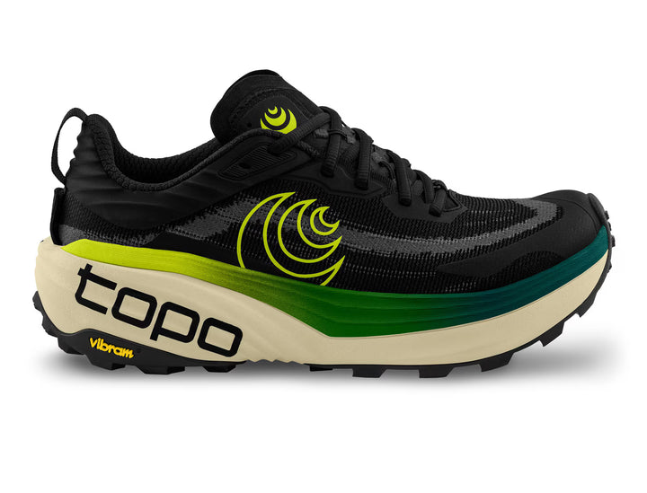 Topo Athletic Men's Vista, Black/Lime