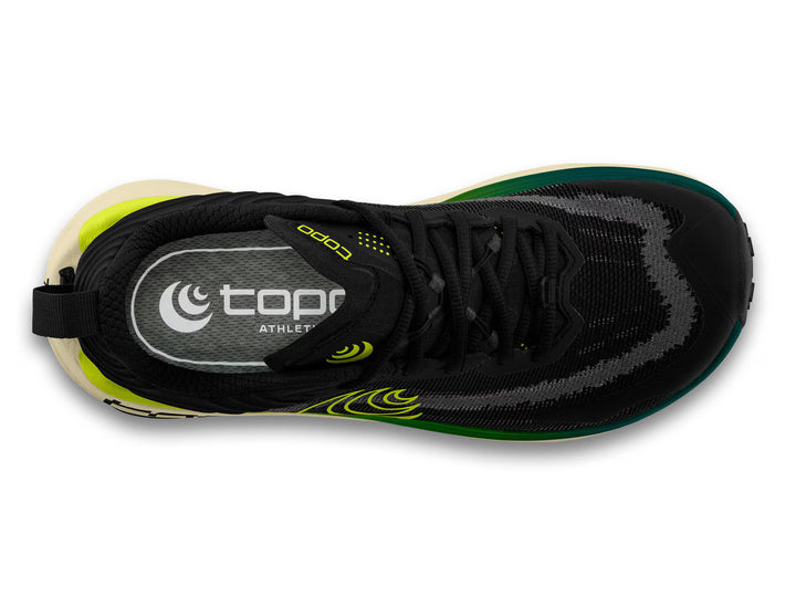 Topo Athletic Men's Vista, Black/Lime