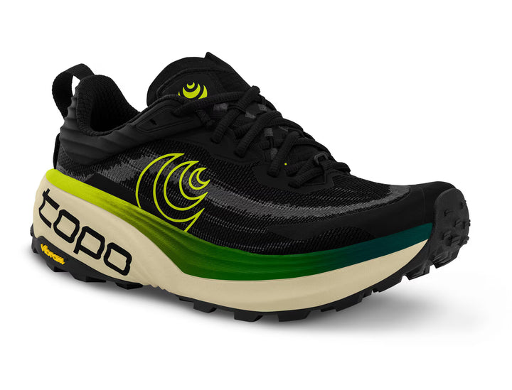 Topo Athletic Men's Vista, Black/Lime