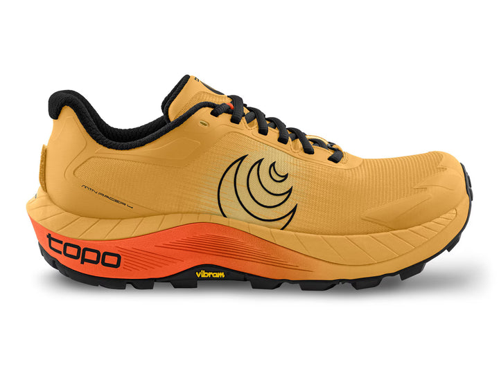 Topo Athletic Men's MTN Racer, Mango/Black