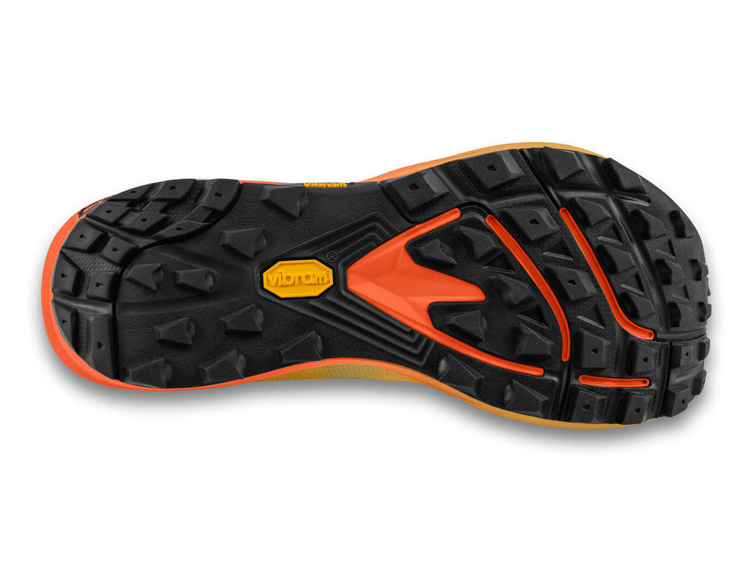 Topo Athletic Men's MTN Racer, Mango/Black