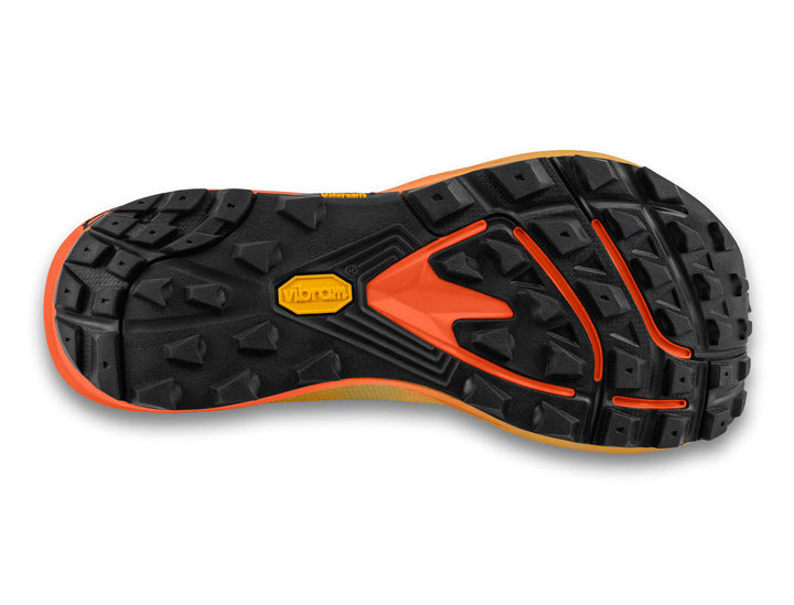 Topo Athletic Men's MTN Racer, Mango/Black