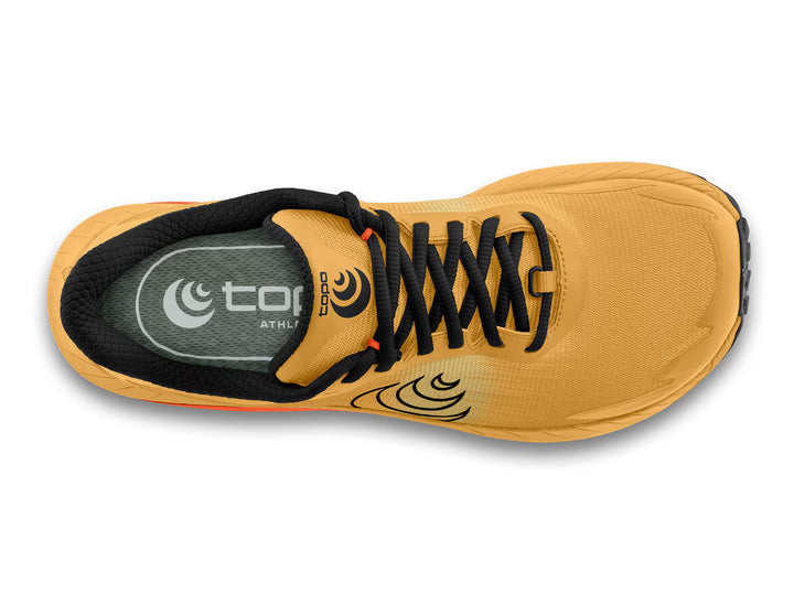 Topo Athletic Men's MTN Racer, Mango/Black