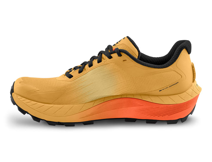 Topo Athletic Men's MTN Racer, Mango/Black