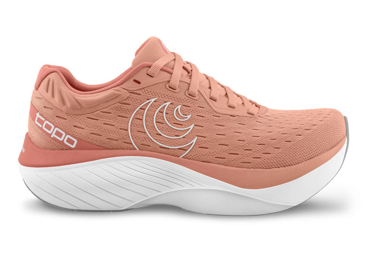 Topo Athletic Women's Atmos, Dusty Rose/White