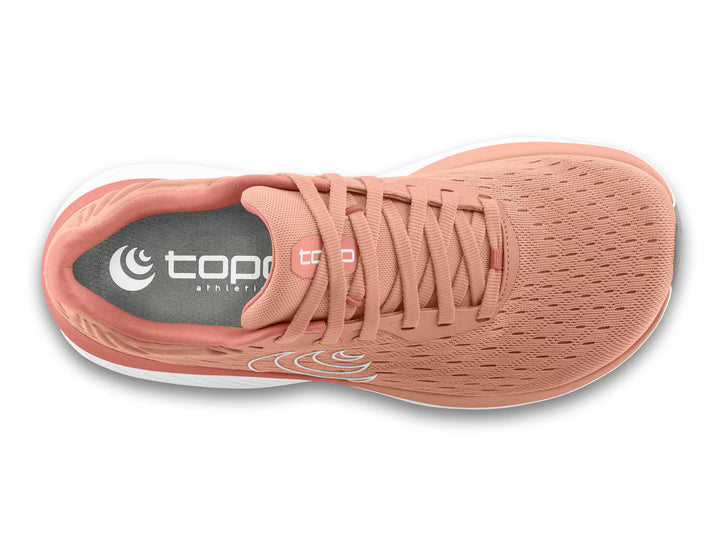 Topo Athletic Women's Atmos, Dusty Rose/White