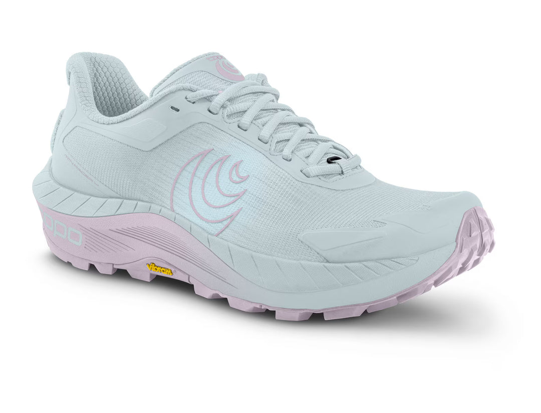 Topo Athletic Women's MTN Racer, Grey/Purple