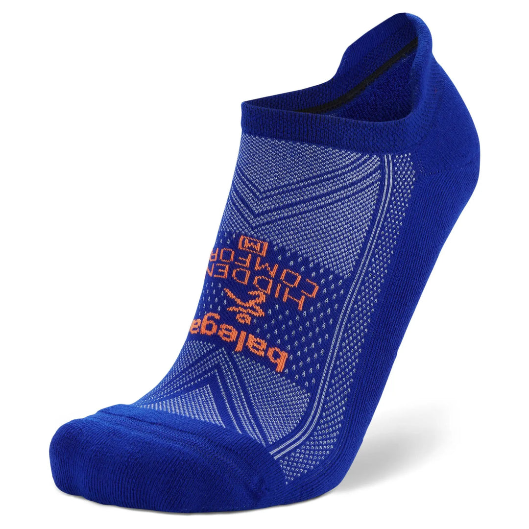 Hidden Comfort No-Show Running Socks, Neon Blue