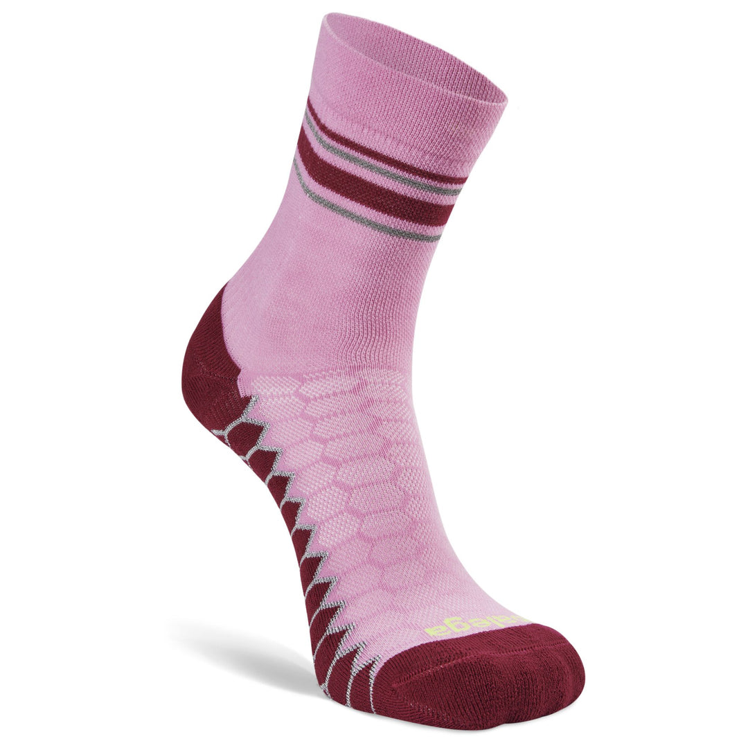 Silver Mini Crew Running Socks, Candyfloss